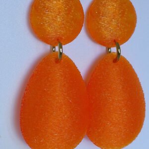 Voluté Statement Earrings – Large Modern Drop Earrings - Image 10