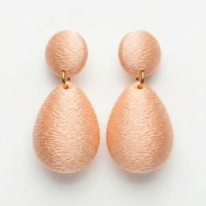 Voluté Statement Earrings – Large Modern Drop Earrings - Image 4