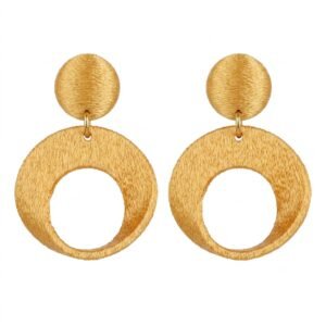 Imperial statement earrings extra large sculptural design product shot