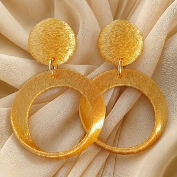 Imperial Statement Earrings – Large Modern Drop Earrings