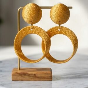 Imperial Statement Earrings – Large Modern Drop Earrings
